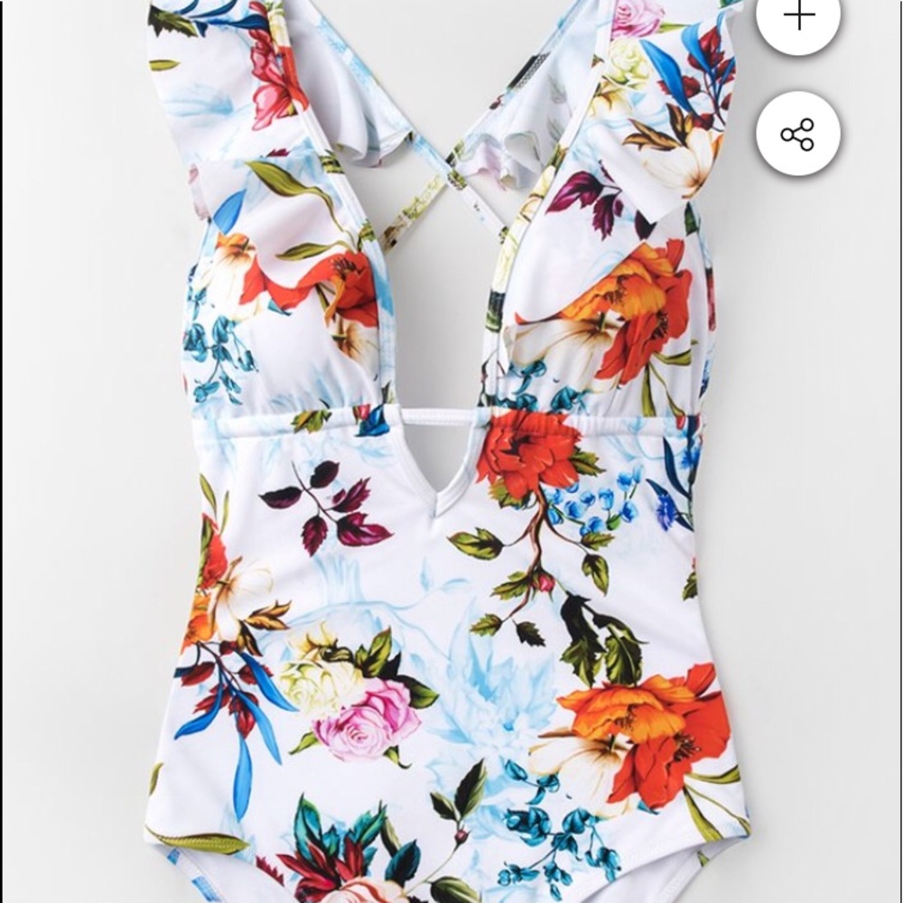 NWT one piece bathing suit from cupshe